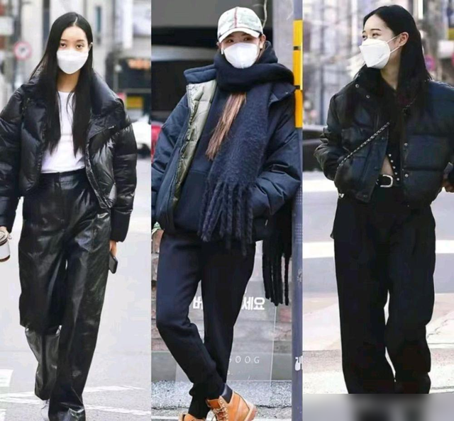 太喜欢首尔冬季街拍,小姐姐的保暖穿搭,够飒够美