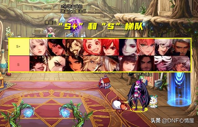 DNF：韩服雾神团本开放2周后！全职业排名一览，3个职业成下水道