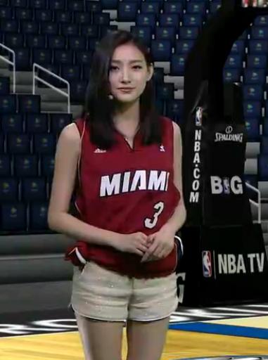 腾讯NBA直播间的美女主播，哪个才是你的菜?最后一位才貌双全