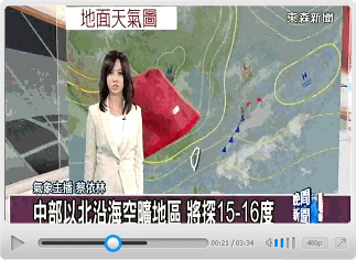 天气预报用美女做噱头,算不算犯规…