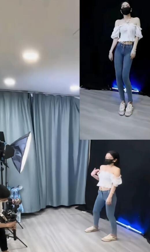 直播美颜有多夸张,女主播后台被偷拍,难怪直播间里都是美女