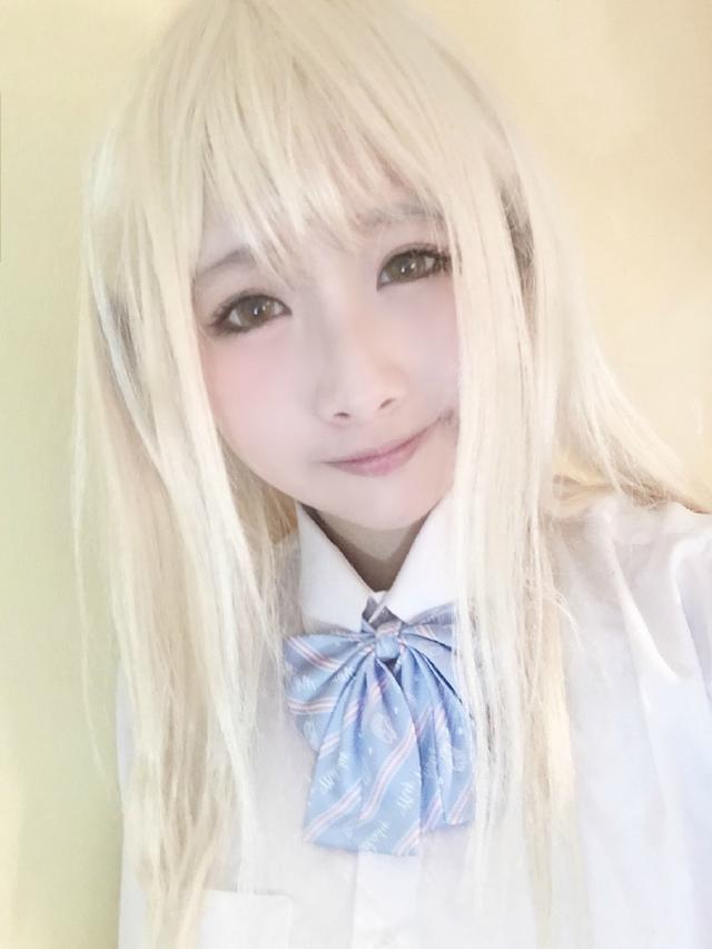 cosplay的美少女加上可爱又萌萌的小虎牙