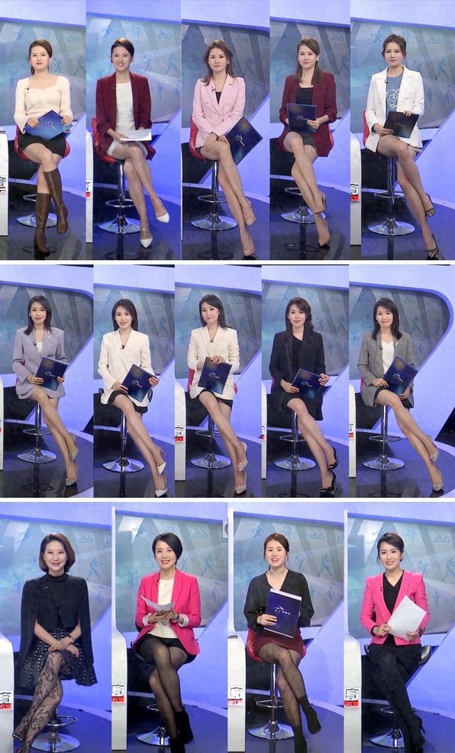广东电视台体育频道6个美女主持人美腿高跟,尽显御姐气质!