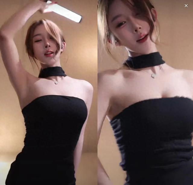 美女舞蹈主播姜妍妍,热舞衣服下滑,意外走光!